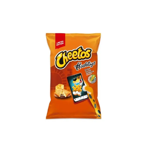 Chips Cheetos Hashtags Grilled Cheese Sandwich 130gr Limited Edition