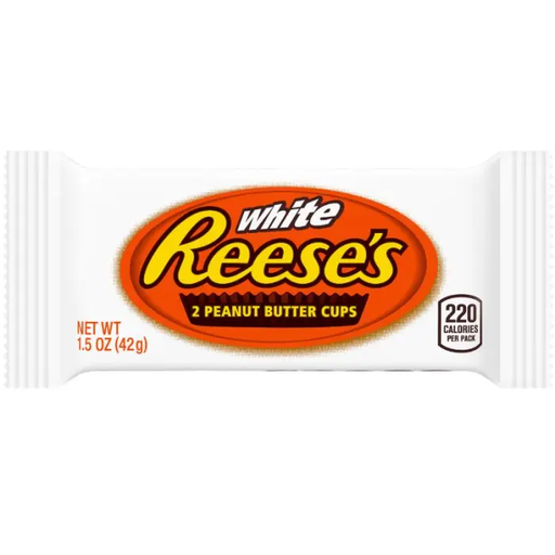 Chocolate Reese's 2 Peanut Butter Cups White Chocolate 42gr