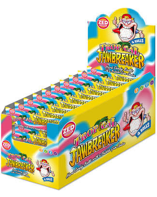 Candy Zed Jawbreaker Tropical 4 Balls