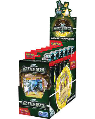 Cards Pokémon EX Battle Deck Lucario & Ampharos