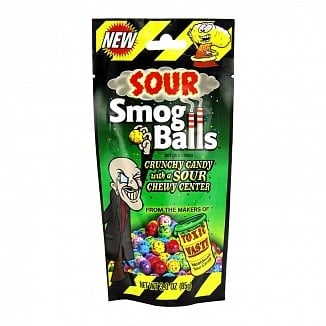 Toxic Waste Sour Smog Balls Bag 85g