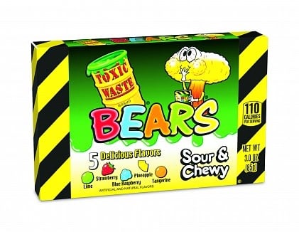 Candy Toxic Waste Bears Theatre Box 85gr
