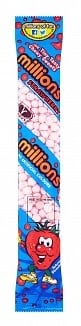 Candy Millions Strawberry Tube 55gr