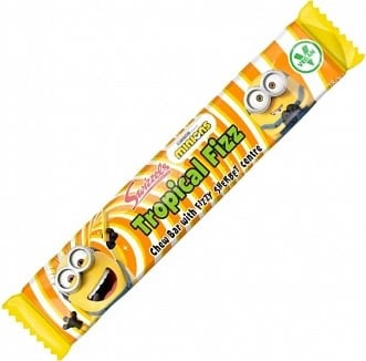 Candy Minions Tropical Fizz Chew Bar 18gr