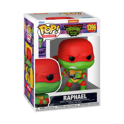 [72337] Funko Movies 1396 Raphael TMNT Teenage Mutant Ninja Turtles Mutant Mayhem