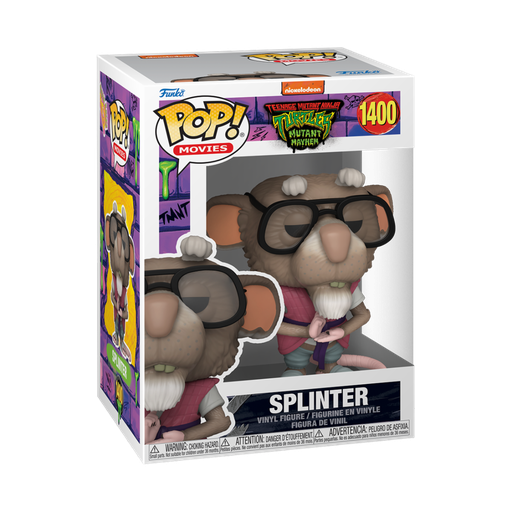 [72342] Funko Movies 1400 Splinter TMNT Teenage Mutant Ninja Turtles Mutant Mayhem