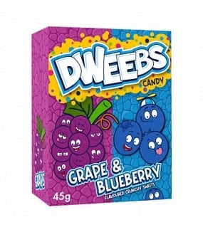 Candy Dweebs Grape and Blueberry 45gr