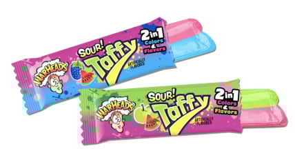 Candy Warheads Sour Taffy 2-in-1 42gr