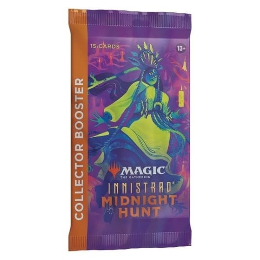 [630509987283] Cards MTG Magic The Gathering Innistrad Midnight Hunt Collector Booster Pack