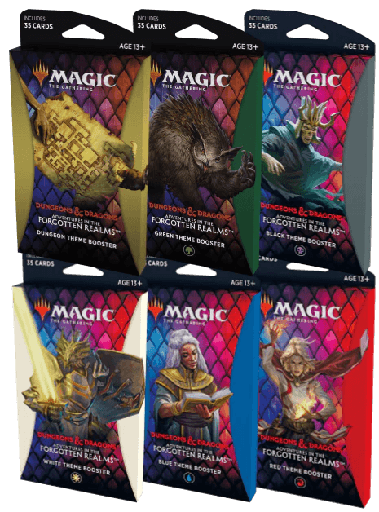 Cards MTG Magic The Gathering Adventures in the Forgotten Realms Theme Booster Pack