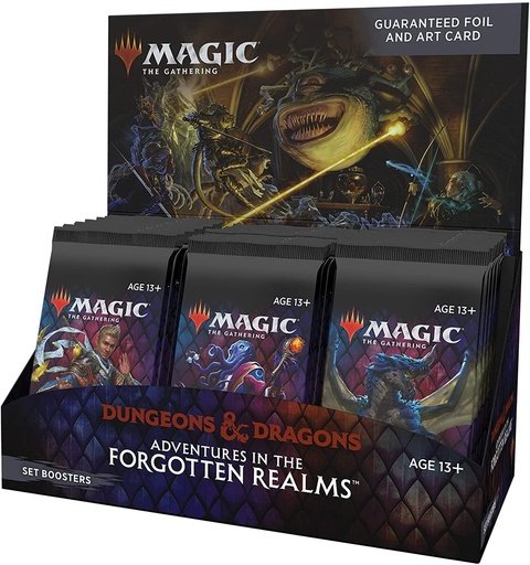 Cards MTG Magic The Gathering Adventures in the Forgotten Realms Set Booster Pack