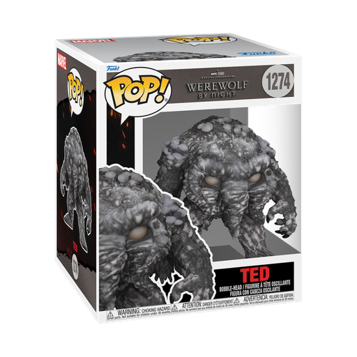 [74537] Funko Marvel 1274 TED, Man-Thing, WereWolf By Night