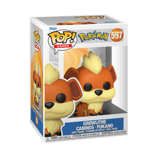 [74229] Funko Games 0597 Pokémon, Growlithe, Caninos, Fukano