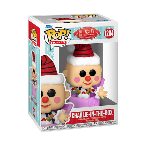 [64341] Funko Movies 1264 Rudolph the Red-Nosed Reindeer, Charlie in the Box