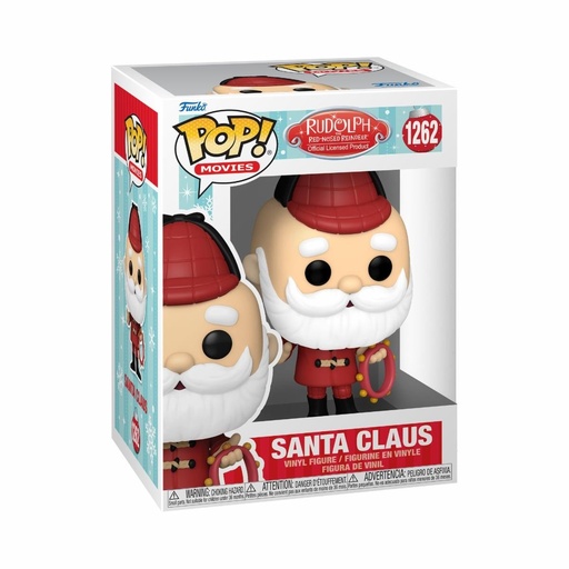 [64344] Funko Movies 1262 Rudolph the Red-Nosed Reindeer, Santa Claus off Season