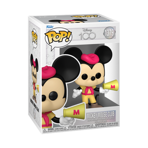 [77185] Funko Disney 1379 Mickey Mouse Club, Mickey, Disney's 100th W3 Disney Channel Hits