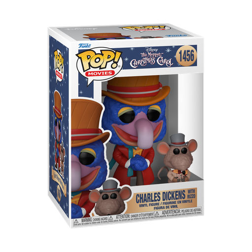 [72413] Funko Disney 1456 The Muppets Holiday Gonzo with Rizzo, The Muppet Christmas Carol