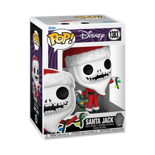 [72386] Funko Disney 1383 TNBC The Nightmare Before Christmas 30th Anniversary, Santa Jack