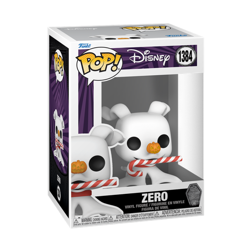 [72387] Funko Disney 1384 TNBC The Nightmare Before Christmas 30th Anniversary, Zero with CandyCane