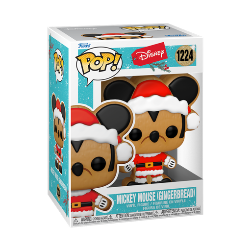 [64329] Funko Disney 1224 Mickey Mouse Gingerbread Disney Holiday
