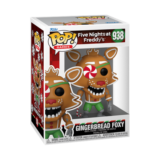 [72487] Funko Games 0938 FNAF Five Nights At Freddys Holiday, GingerBread Foxy