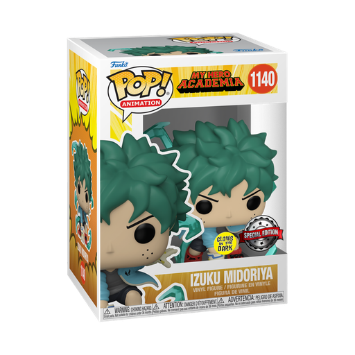[62335] Funko Animation 1140 Deku with Gloves Glow GITD MHA My Hero Academia Special Edition