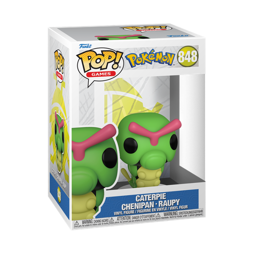[74628] Funko Games 0848 Caterpie, Chenipan, Raupy, Pokémon