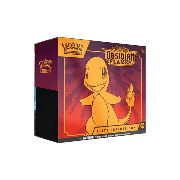 Cards Pokémon Scarlet & Violet Obsidian Flames Elite Trainer Box