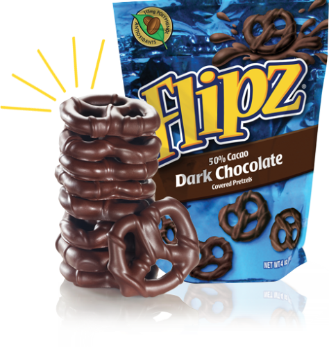 Flipz Pretzels Dark Chocolate