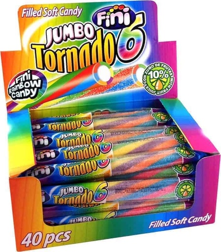 Candy Fini Jumbo Tornado 50gr