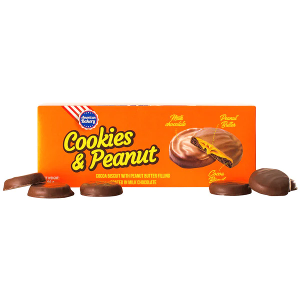 Cookies AB Cookies & Peanut 96gr