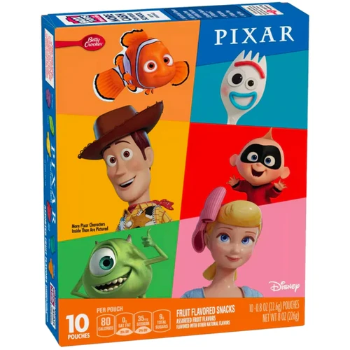 Candy Fruit Snacks Pixar 226gr