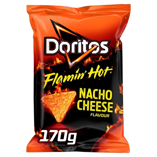 Chips Doritos Flamin Hot Nacho Cheese 170gr