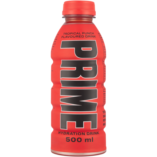 Drink Prime Tropical Punch Flavored Hydration Drink 500ml