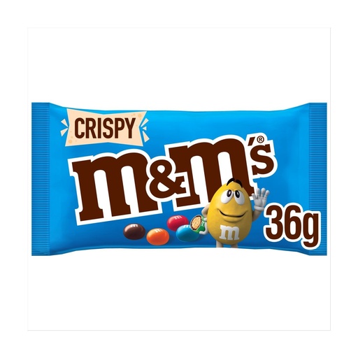 Chocolate M&M Crispy Blue 36gr