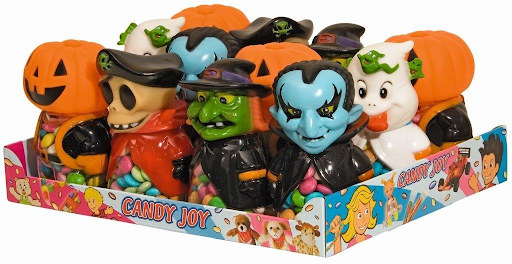 Candy Halloween Figure with Candy Drops 110gr