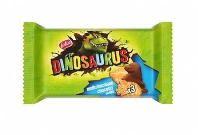 Candy Lotus Dinosaurus Choco 3st 56gr