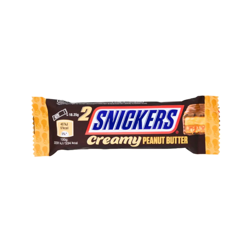 Chocolate Snickers Creamy Peanut Butter 36,5gr