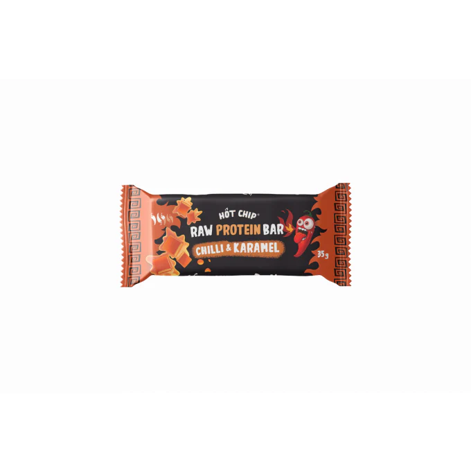 Candy Hot Chip Raw Protein Bar Chilli & Karamel 35gr