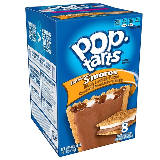 Cookies Pop Tarts Sâ€™Mores 8p 416gr