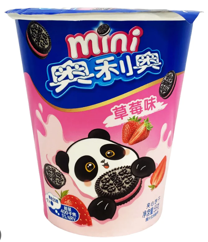 Cookies Oreo Mini Cookie Strawberry 55gr
