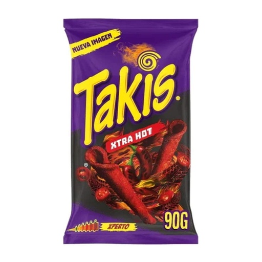 Chips Takis Extra Hot Xperto 90gr