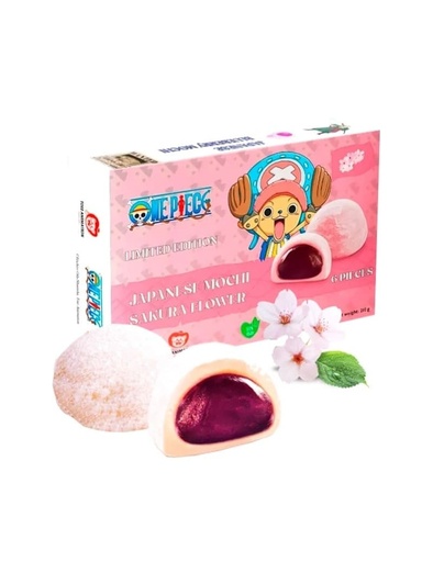 Mochi One Piece Limited Edition Chopper Sakura Flavour Box 210gr