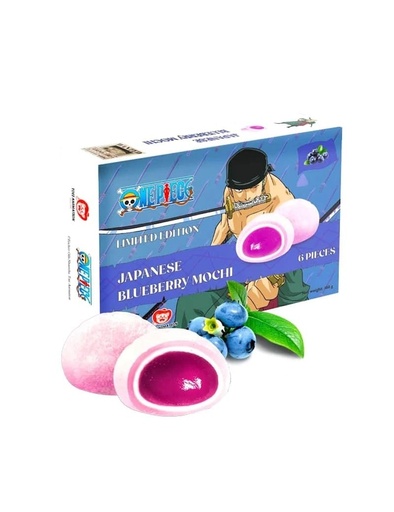 Mochi One Piece Limited Edition Zoro BlueBerry Flavour Box 210gr