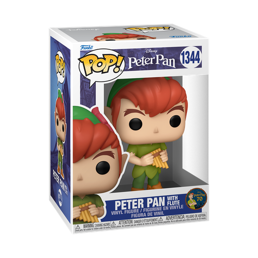 [70697] Funko Disney 1344 Peter Pan with Flute, Peter Pan 70th