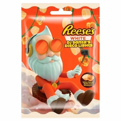 Chocolate Reese's DJ Santa's Disco Lights White 70gr