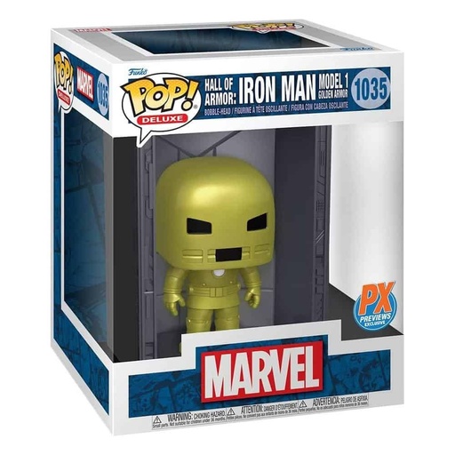 [63739] Funko Marvel 1035 Hall of Armor: Iron Man Model 1 Golden Armor