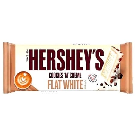 Chocolate Hersheyâ€™s Cookies â€˜nâ€™ Creme Flat White 90gr