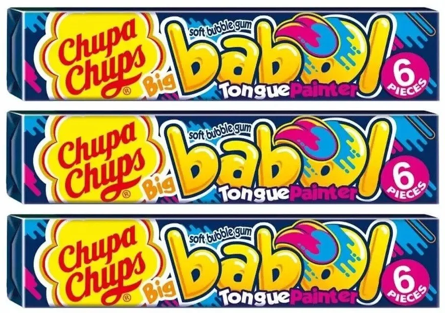 Candy Chupa Chups Big Babol 3pack 3 x 27,6gr