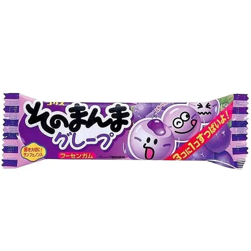 Candy Coris Sonamanma Chewing Gum Grape 14gr
